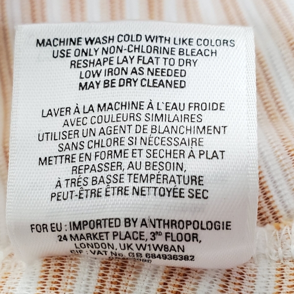 Anthropologie Delleta Stripes Blouse - Picture 8 of 16